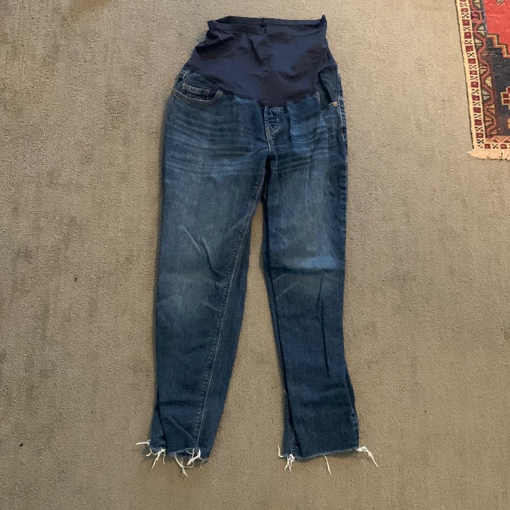 Old Navy Boyfriend Style Maternity Jeans size 8